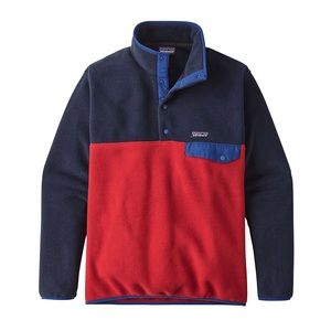 Patagonia men’s synchilla snap-T fleece pullover
